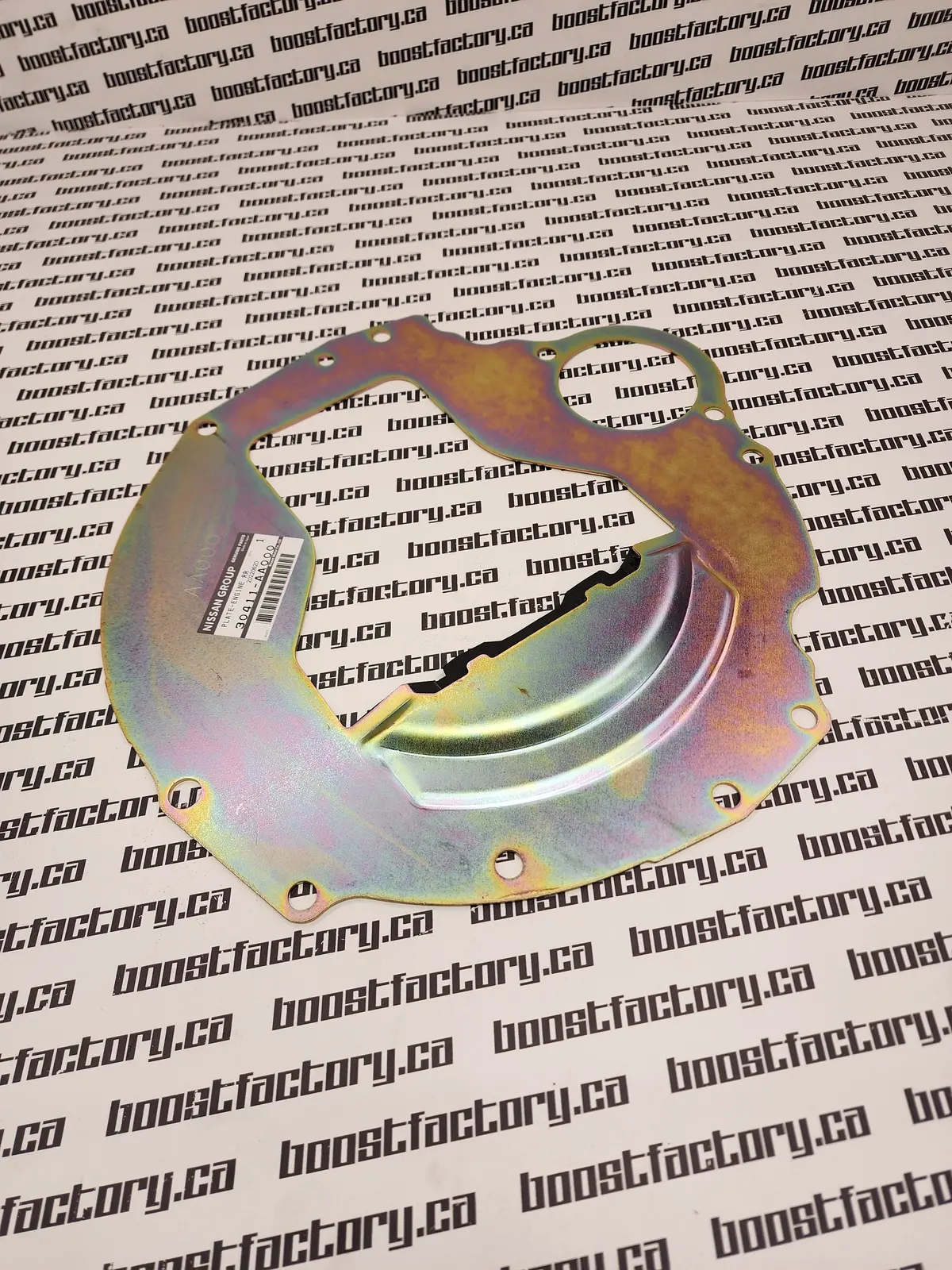 Genuine Nissan Skyline Stagea Rwd Manual Transmission Rear Engine Plate 30411-Aa000 1