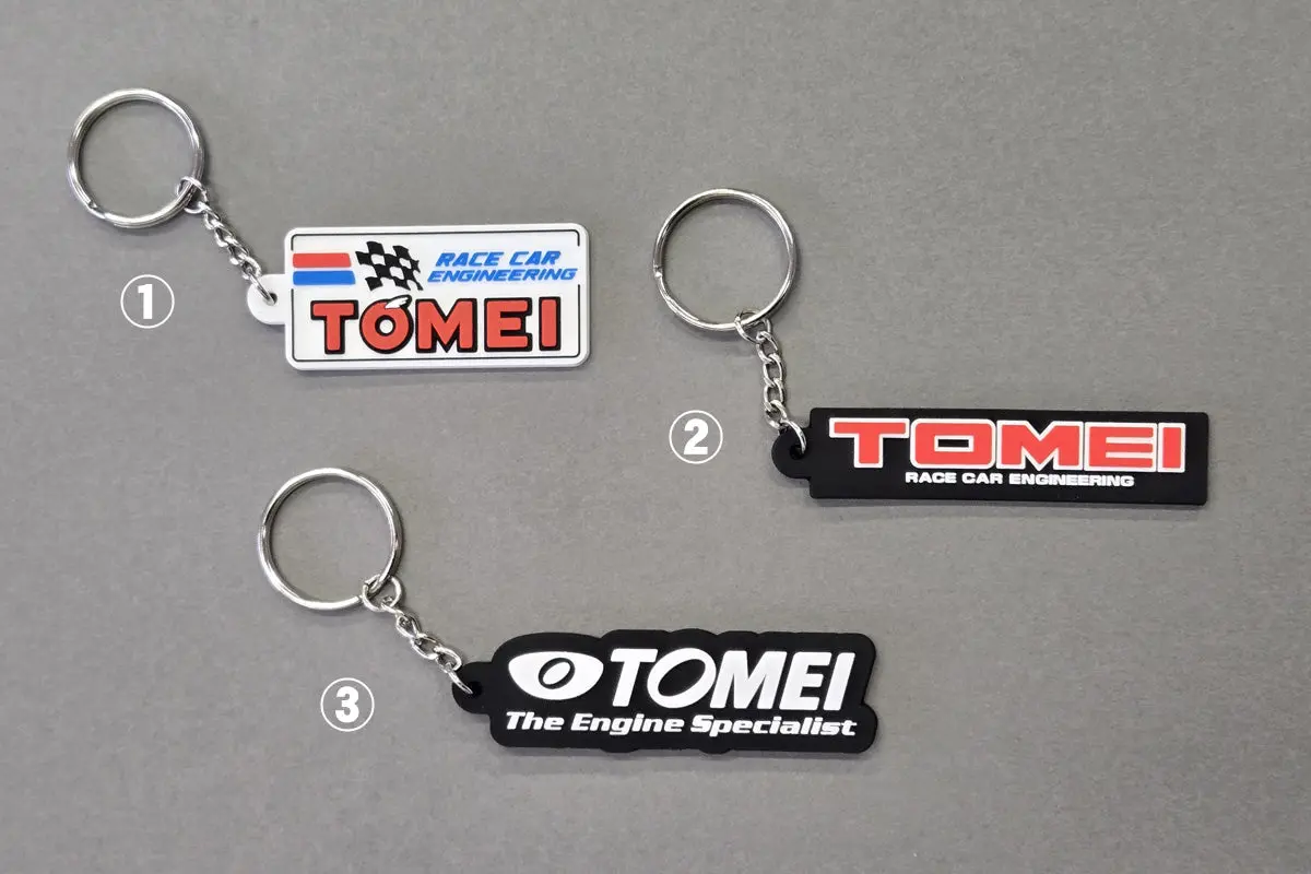 Tomei Powered - Rubber Logo Keyring - 70S - 80S - Present 1