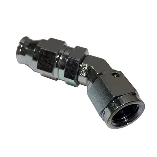 Performance World - 204514 -4An Steel Ptfe 45 Degree Forged Hose End 1