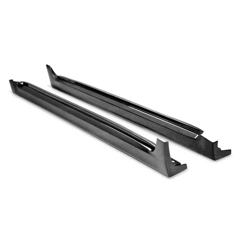 Seibon 08-10 Subaru Sti Carbon Fiber Side Skirts 1