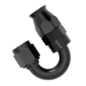 Performance World - 218008 -8An 180 Degree Aluminum Ptfe Hose End 1