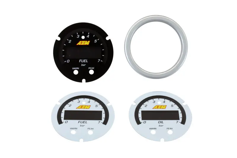 Aem X-Series Pressure Gauge Accessory Kit - 30-0301 1