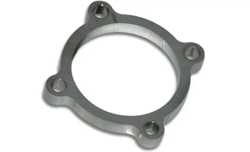 Vibrant Gt Series / T3 Turbo Discharge Flange (4 Bolt) With 3In Inlet I.D. T304 Ss 1/2In Thick 1