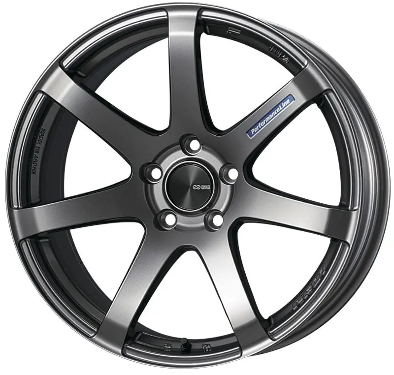 Enkei Pf07 18X9.5 5X114.3 40Mm Offset Dark Silver Wheel 1