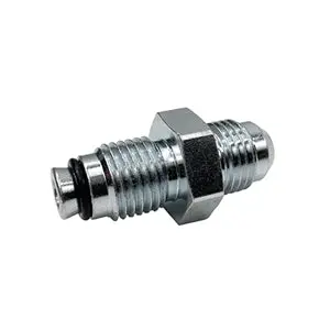 Performance World - 2200616 6An Power Steering Fitting. M16x1.5 W/O-Ring. Zinc Plated Steel. 1
