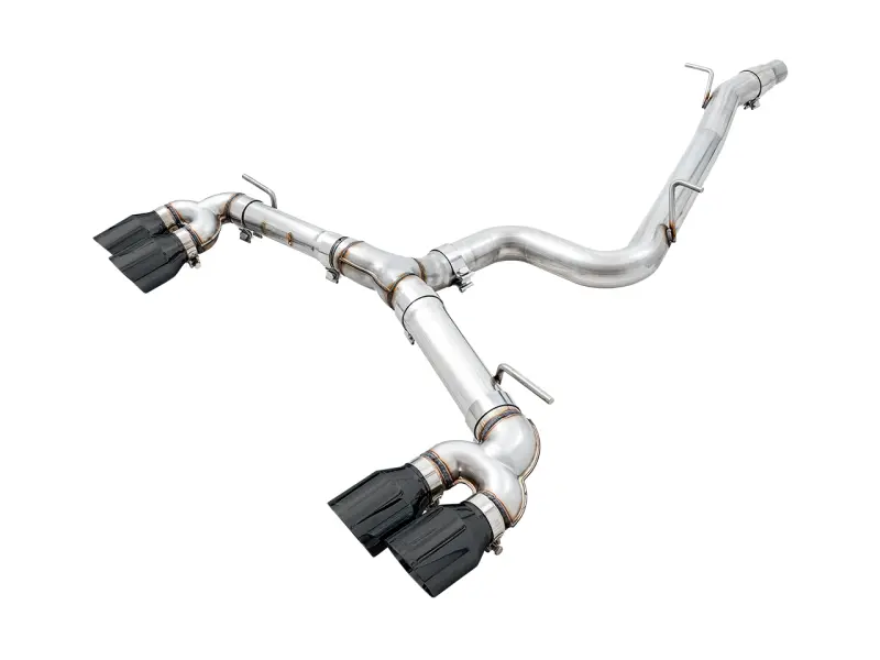Awe Tuning Mk7.5 Golf R Track Edition Exhaust W/Diamond Black Tips 102Mm 1