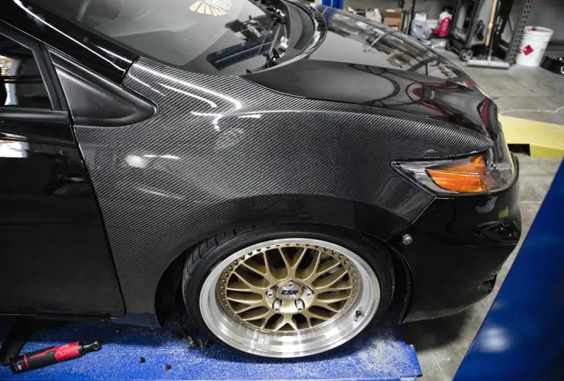 Seibon 14-15 Honda Civic 2 Door Oe-Style Carbon Fiber Fenders 1