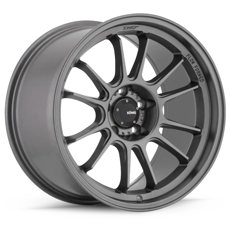Konig Hypergram 18X11 5X114.3 Et15 Matte Grey 1