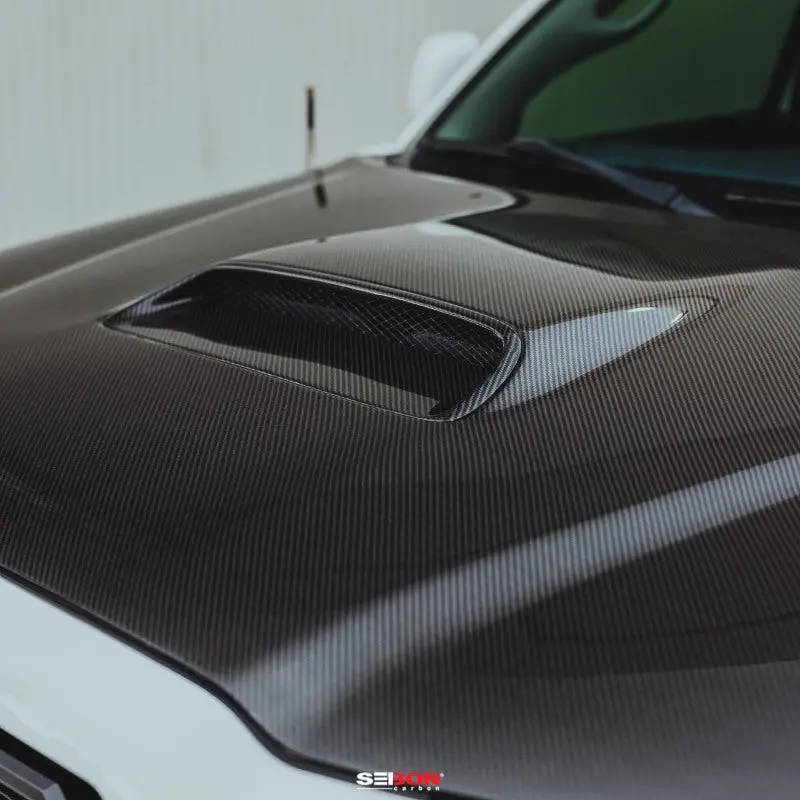 Seibon 05-11 Toyota Tacoma Tr-Style Carbon Fiber Hood 1