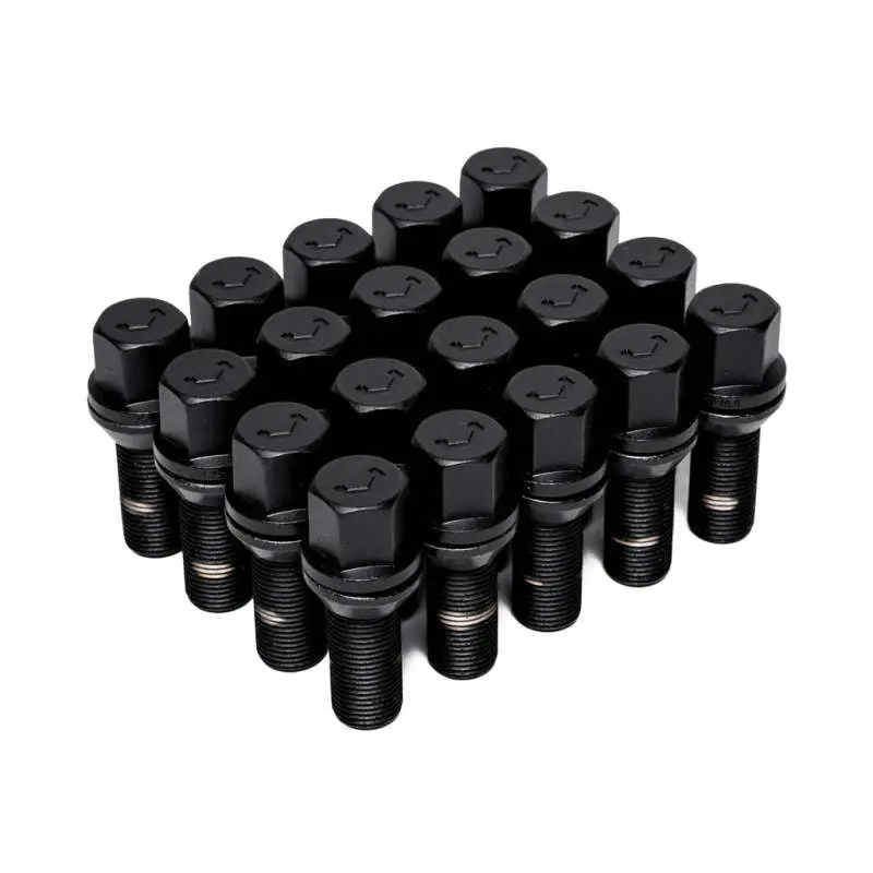Vossen Lug Bolt - 14X1.5 - 30Mm - 17Mm Hex - Cone Seat - Black (Set Of 20) 1