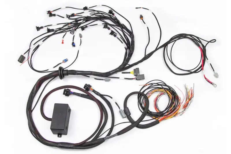 Haltech Elite 2000/2500 Terminated Engine Harness W/Ev1 Injector Connectors 1