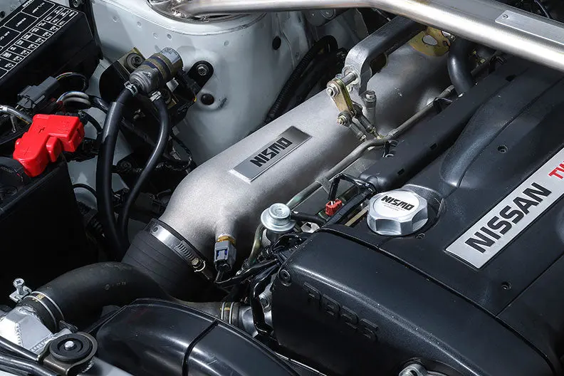 Genuine Nismo Intake Collector For Skyline Gt-R (Bnr32, Bcnr33, Bnr34) First Generation Nismo Logo Version - 14110-Rsr46-40 1