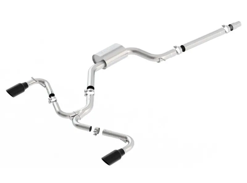 Borla 15-17 Volkswagen Gti (Mk7) 2.0T At/Mt Ss S-Type Catback Exhaust W/Black Chrome Tips 1