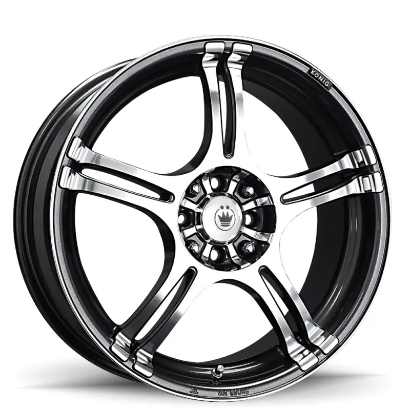 Konig Incident 13X5.5 8X100/114.3 Et38 Graphite 1