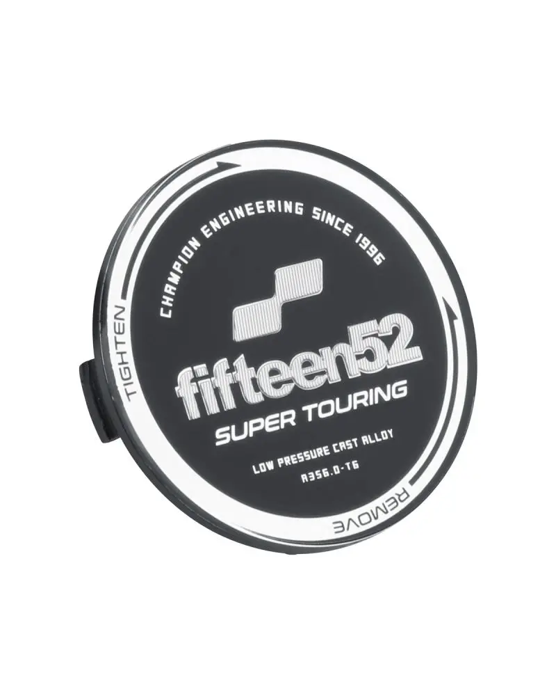 Fifteen52 Super Touring (Chicane/Podium) Center Cap Single - Black/Chrome 1