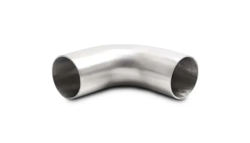 Vibrant 1.5In Od 2.75In Tangent Length T304 Ss 90 Deg Mandrel Bend W/Extended Leg Length 1