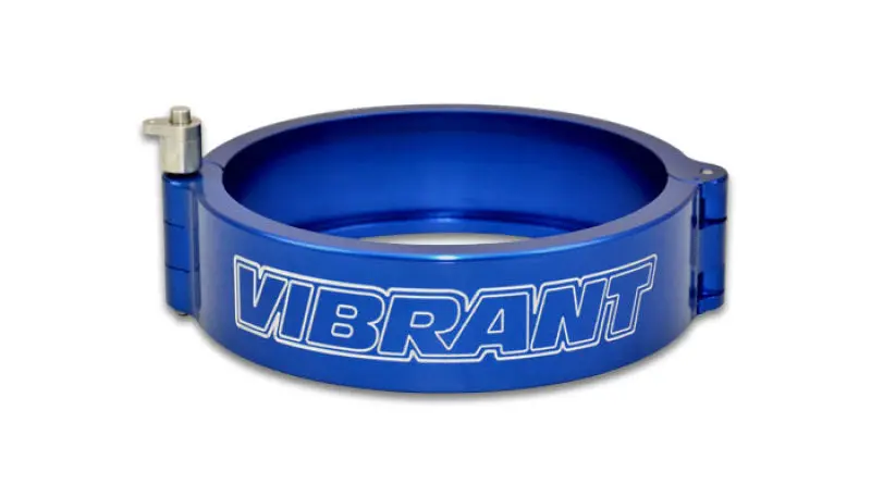 Vibrant 2.5In Hd Quick Release Clamp W/Pin - Anodized Blue 1