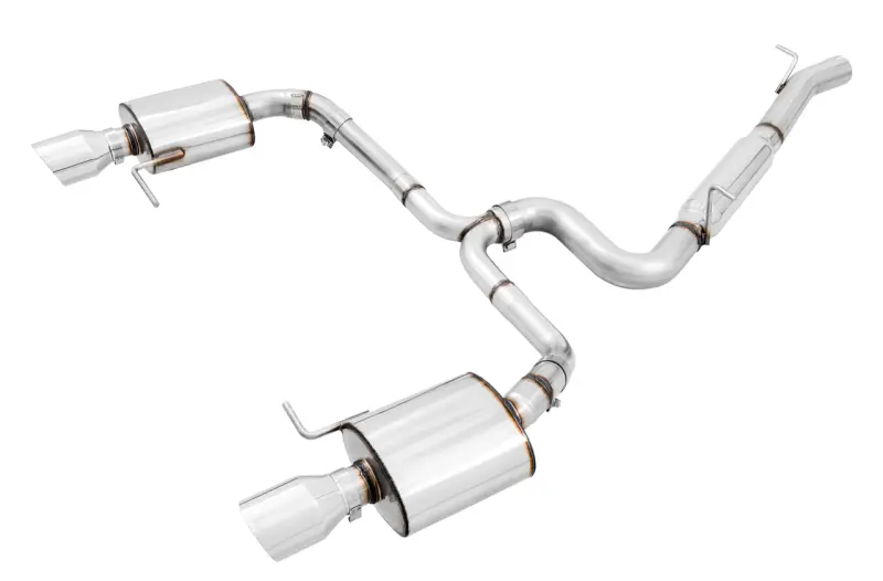 Awe Tuning Vw Mk7 Golf Alltrack/Sportwagen 4Motion Touring Edition Exhaust - Polished Silver Tips 1