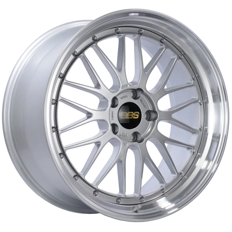 Bbs Lm 20X10 5X120 Et33 Diamond Silver Center Diamond Cut Lip Wheel -82Mm Pfs/Clip Required 1