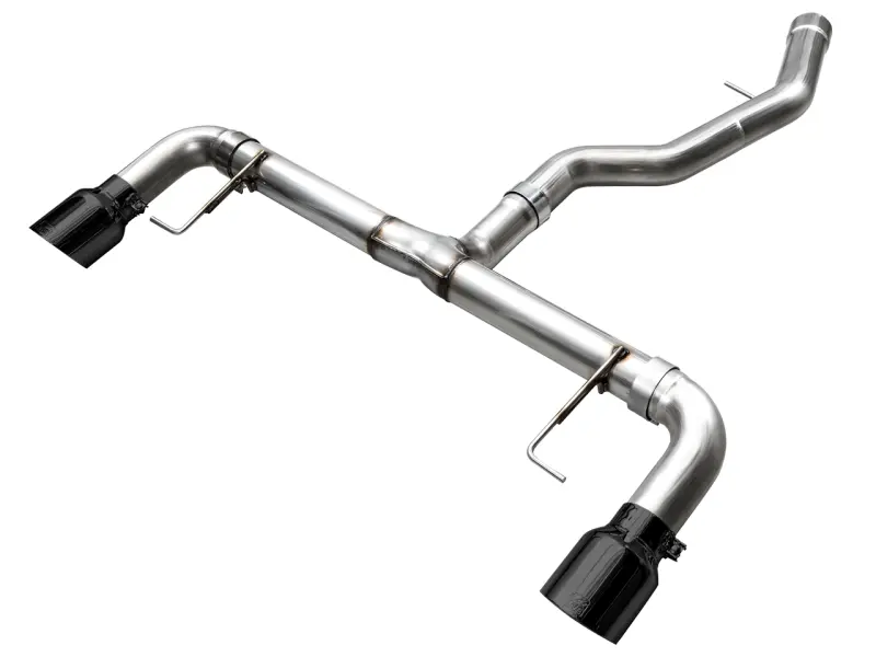 Awe 19-23 Bmw 330I / 21-23 Bmw 430I Base G2x Track Edition Axle Back Exhaust - Diamond Black 1