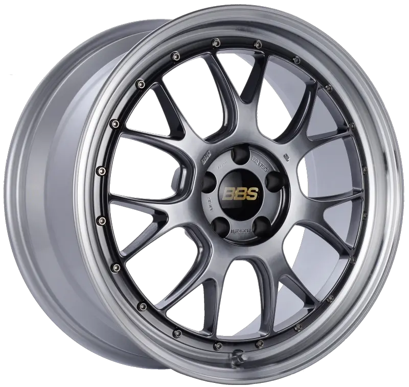 Bbs Lm-R 19X8.5 5X112 Et38 Diamond Black Center Diamond Cut Lip Wheel -82Mm Pfs/Clip Required 1