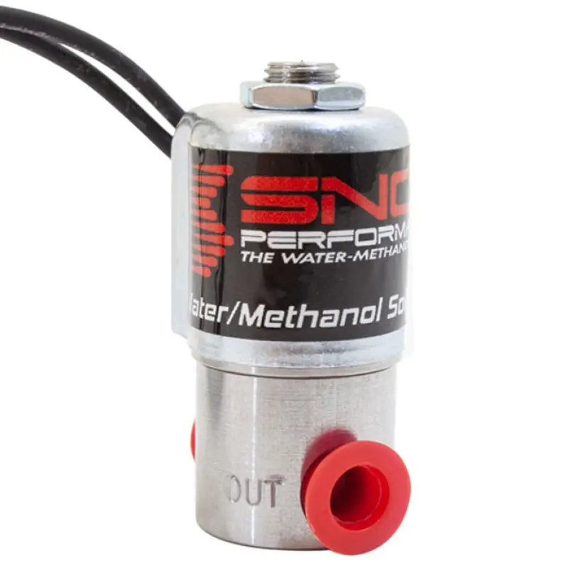 Snow Performance Hi-Flow Water Solenoid Upgd. 4An Fittings (Systems W/ 4An Ss Braid Line) 1
