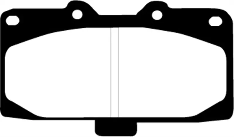 Ebc 98-03 Nissan Skyline (R34) 2.5 Gt (200) Greenstuff Front Brake Pads 1