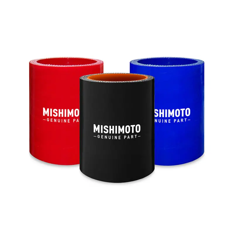 Mishimoto 2.75In Black Straight Coupler 1