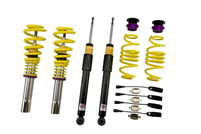 Kw Coilover Kit V1 Audi A4 S4 (8K/B8) W/ Electronic Dampening Controlsedan Fwd + Quattro 1