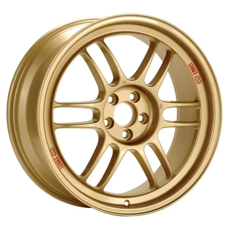 Enkei Rpf1 15X8 4X100 28Mm Offset 75Mm Bore Gold Wheel 1