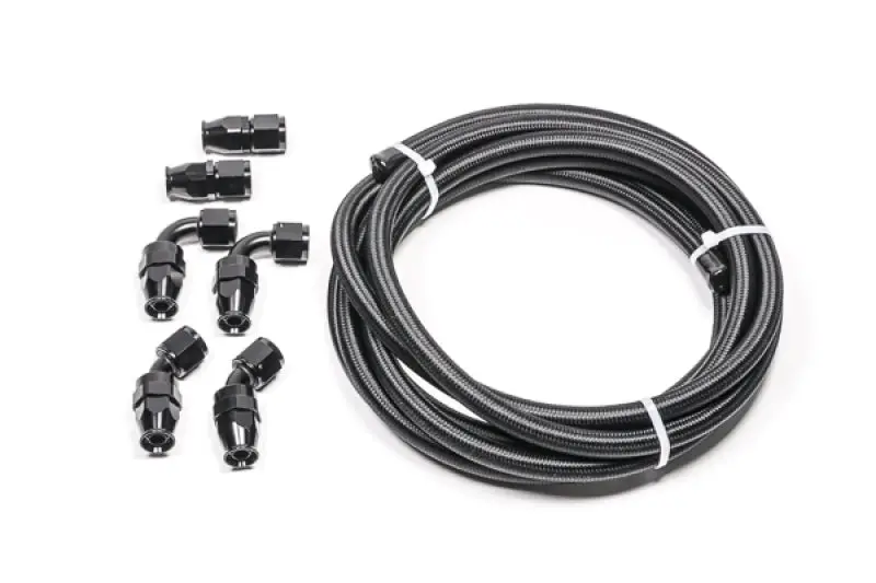 Radium Engineering 8An Universal Diy Ptfe Hose Kit - Black 1