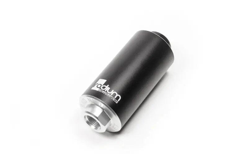 Radium Engineering 10 Micron Stainless Check Valve Fuel Filter 1