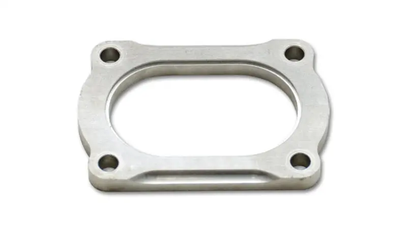 Vibrant T304 Ss 4 Bolt Flange For 4In O.D. Oval Tubing 1