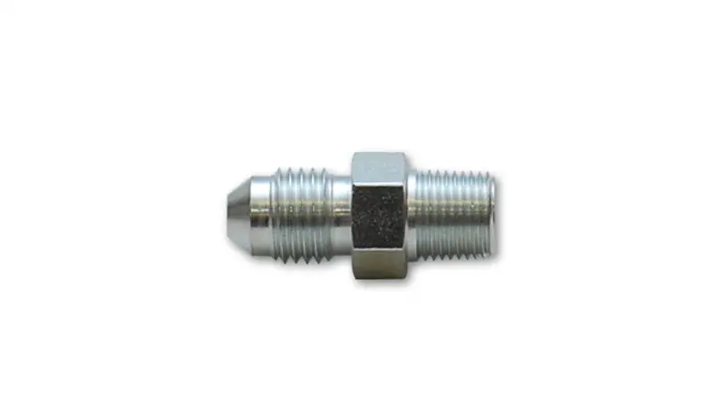 Vibrant -4An To 1/8In Npt Straight Adapter Fitting - Steel - 10292 1