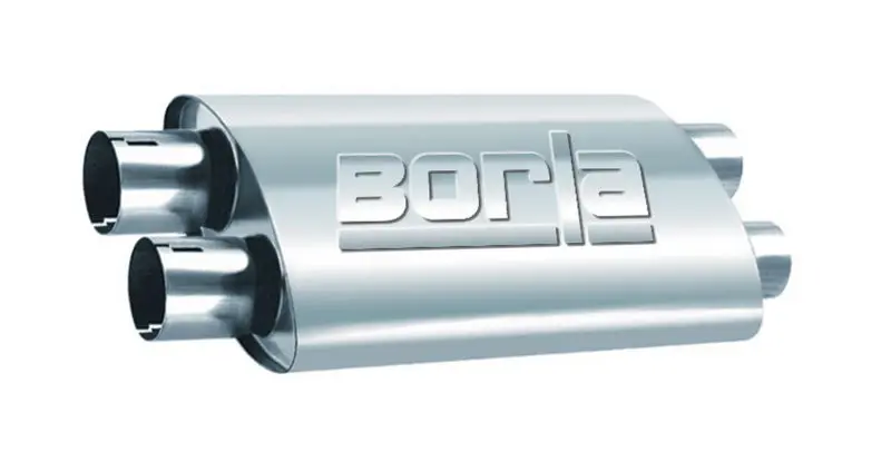 Borla 2.25In Dual In/Out 19In X 9.5In X 4In Turbo Xl Muffler 1