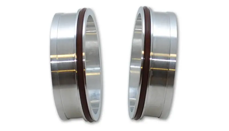 Vibrant Vanjen Aluminum Weld Fittings For 3.5In Od Tubing (For Use With Part #12567) - Sold In Pairs 2