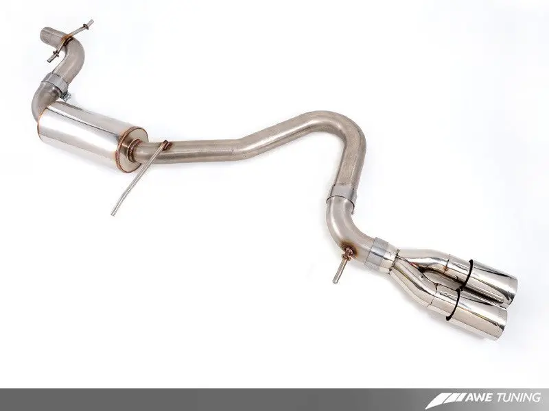Awe Tuning Audi 8P A3 Fwd Cat-Back Performance Resonated Exhaust 1