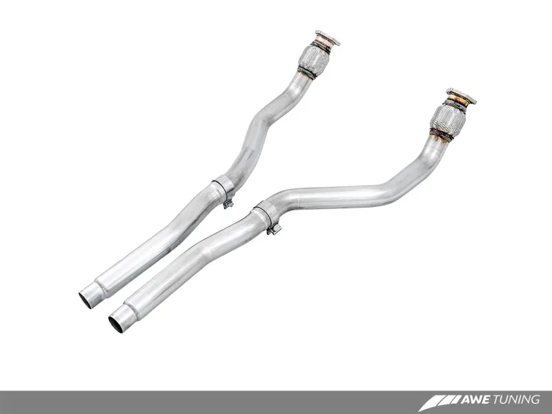 Awe Tuning Audi B8 3.0T Non-Resonated Downpipes For S4 / S5 1