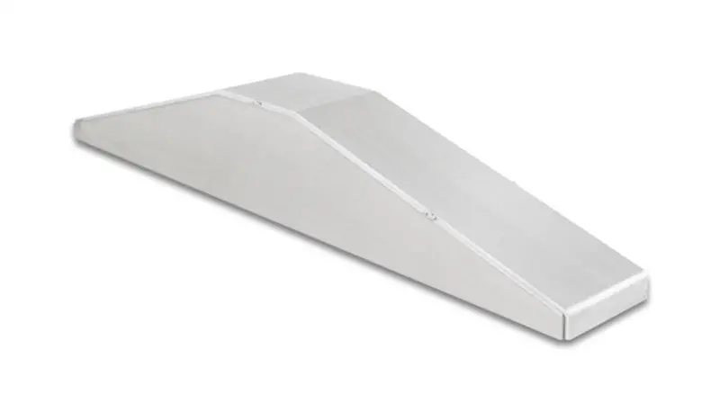 Vibrant I/C End Tank 3.5In Wide 24In Long 3.75In Tall Use W/ Vertical I/C Core 12859 - 5052 Aluminum 1