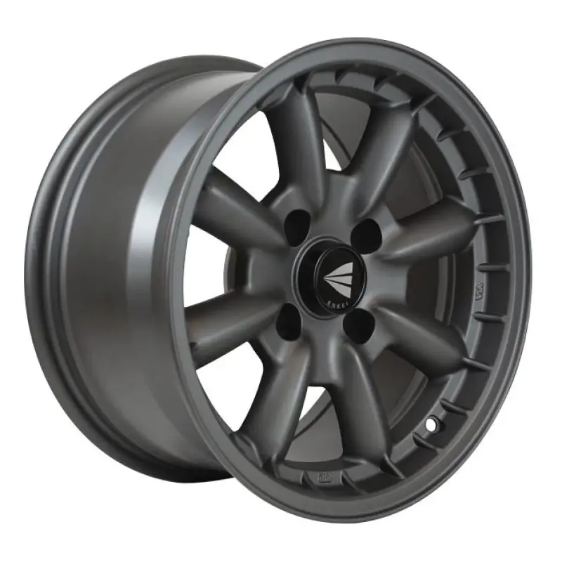 Enkei Compe 15X7 0Mm Offset 4X114.3 Bolt Pattern 72.6Mm Bore Dia Matte Gunmetal Wheel 1