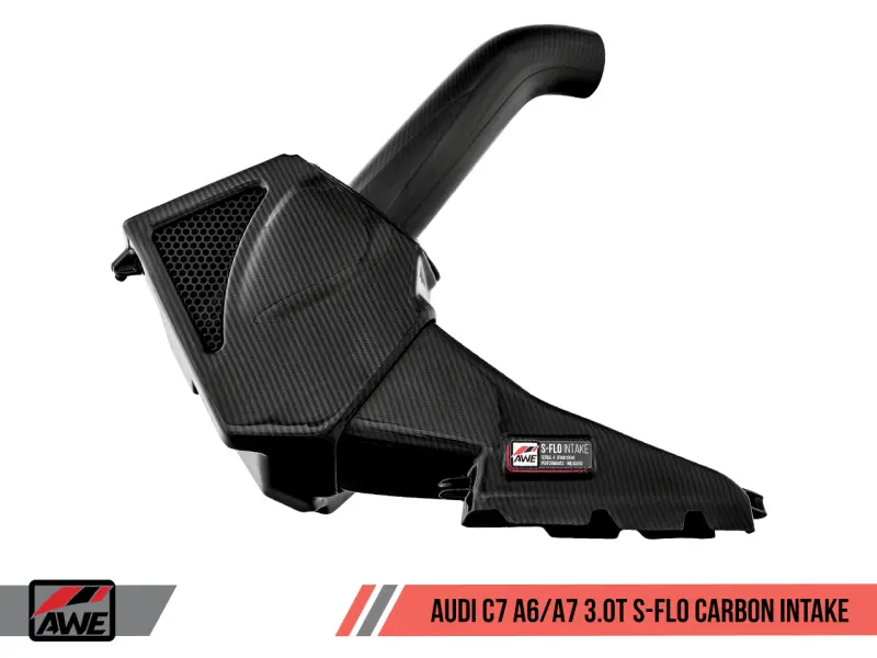 Awe Tuning Audi C7 A6 / A7 3.0T S-Flo Carbon Intake V2 1
