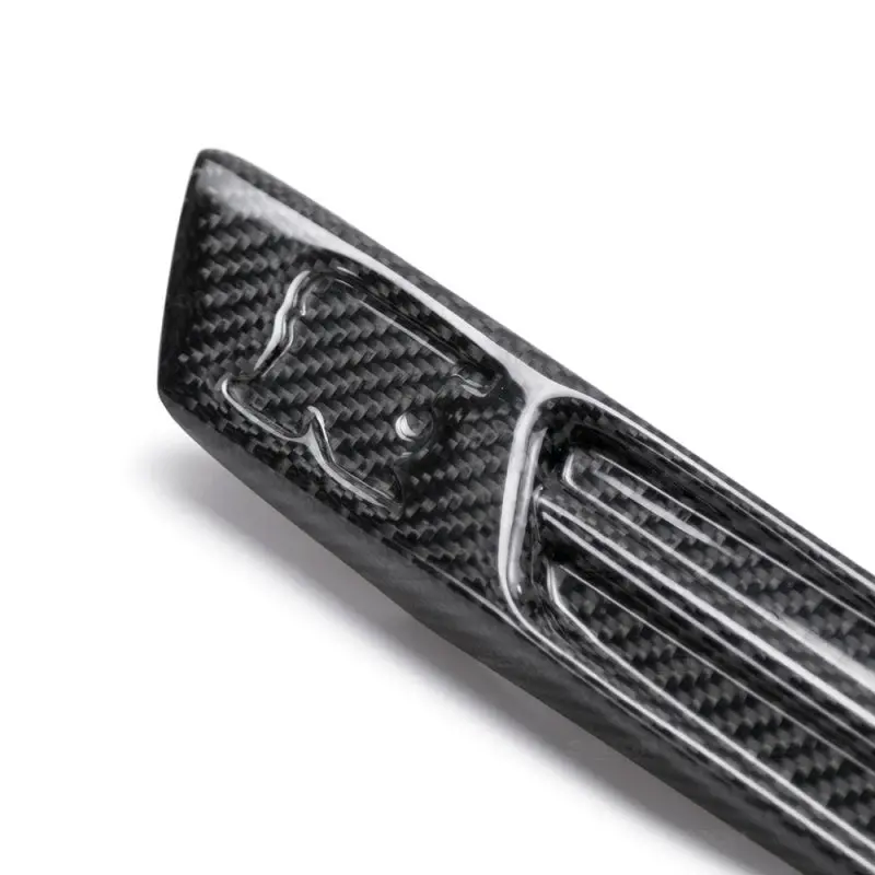 Seibon 09-10 Nissan Gtr R35 Carbon Fiber Fender Duct Logos (Pair) 1