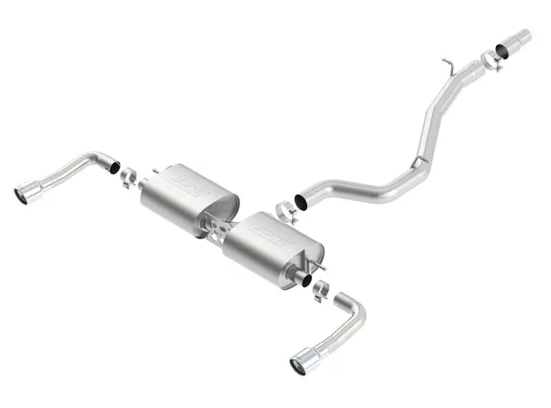 Borla 14-16 Audi A3 Quattro 2.0L Turbo At/Mt Rwd 4Dr S-Type Cat-Back Exhaust Single Split Rear Exit 1