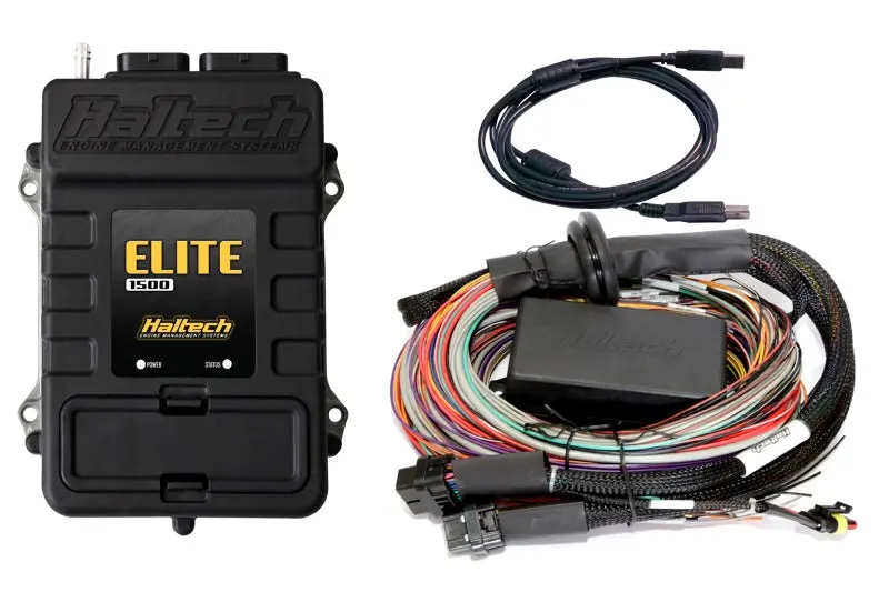 Haltech Elite 1500 Premium Universal Wire-In Harness Ecu Kit 1