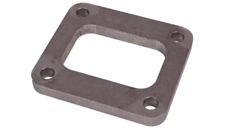 Vibrant T04 Turbo Inlet Flange (Rectangular Inlet) Mild Steel 1/2In Thick 1