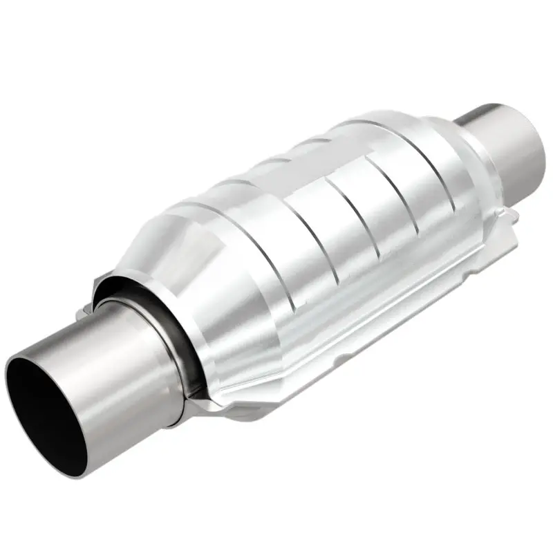 Magnaflow Conv Univ 2.25In Inlet/Outlet Center/Center Round 9In Body L X 5.125In W X 13In Overall L 1