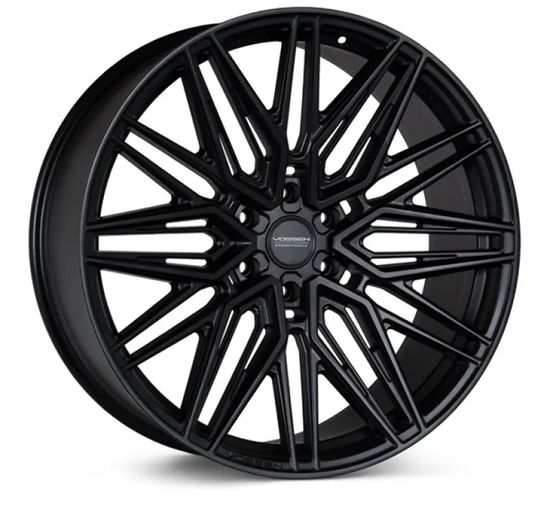 Vossen Hf6-5 22X9.5 / 6X139.7 / Et20 / Deep Face / 106.1 - Satin Black Wheel 1