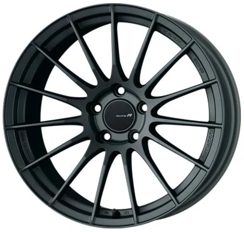 Enkei Rs05-Rr 18X10 22Mm Et 5X114.3 75.0 Bore Matte Gunmetal Wheel 1