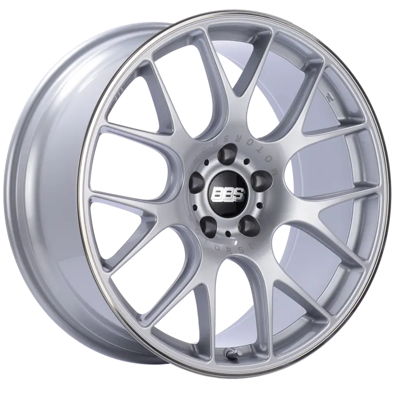 Bbs Ch-R 20X9 5X112 Et25 Brilliant Silver Polished Rim Protector Wheel -82Mm Pfs/Clip Required 1