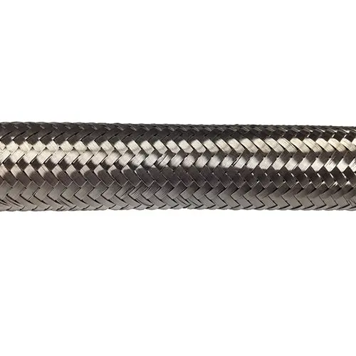 Performance World - 400008 -8An Stainless Steel Braided Hose. Sold/Ft. 1